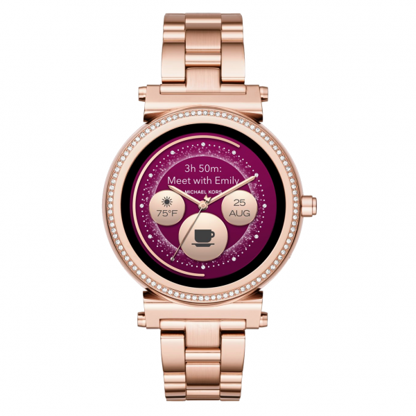 michael kors women's smartwatch sofie mkt5022