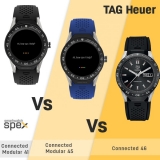 TAG Heuer Connected Modular 41 vs 45 vs Connected 46