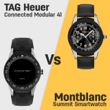 TAG Heuer Connected Modular 41 vs Montblanc Summit Smartwatch