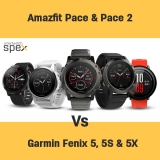 Huami Amazfit Pace vs Pace 2 (Stratos) vs Garmin Fenix 5 vs 5S vs 5X